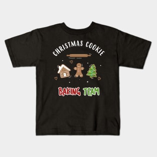 Christmas Cookie Baking Team Gingerbread Kids T-Shirt